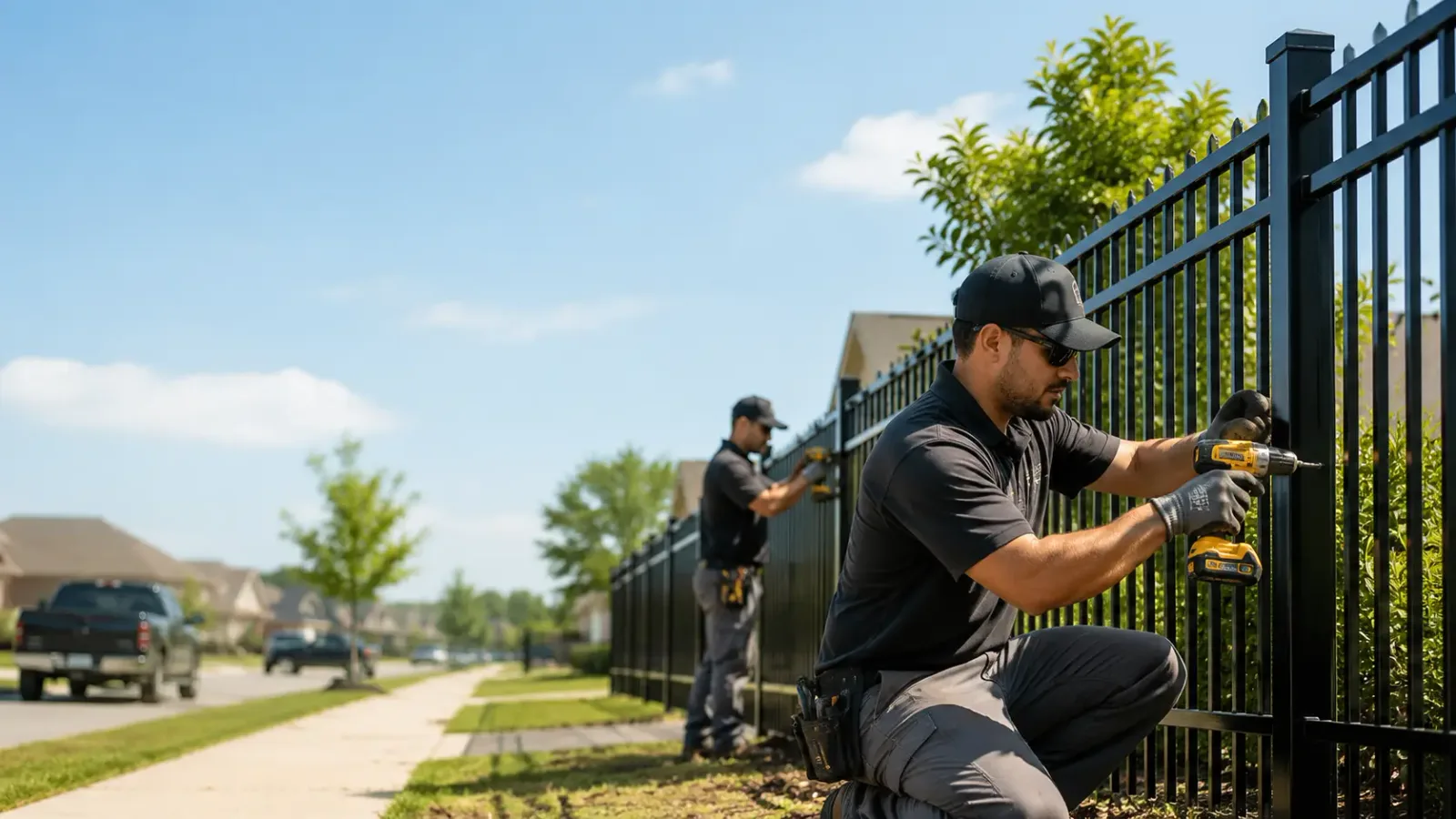 Metal Fence Installation in Bath, IL